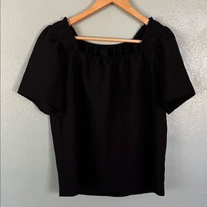 Elegant Black Women's Top
